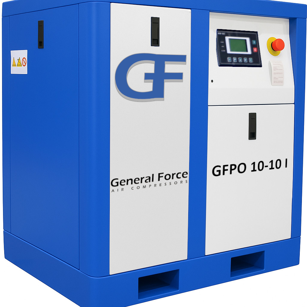 Двухступенчатый винтовой компрессор General Force GF2PO 350-13